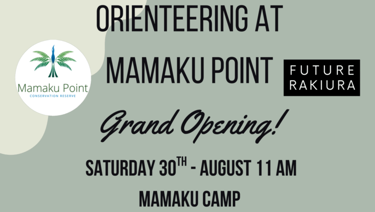 Mamaku Point orienteering course grand opening