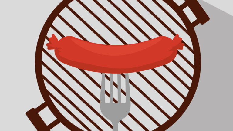 Waterfront sausage sizzle